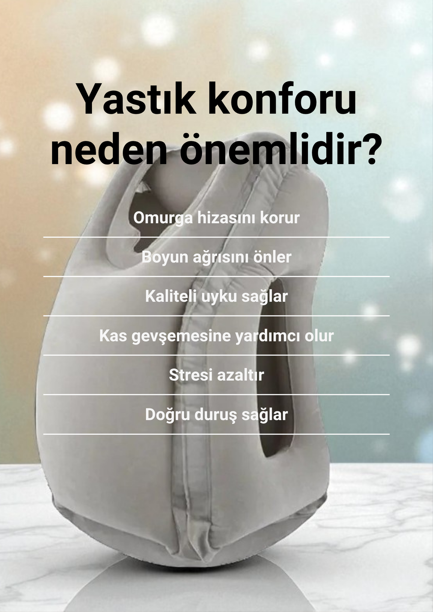 AirNest™ – Şişme Uyku Yastığı